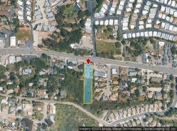 2405 Alpine Blvd, Alpine, CA Parcel Map