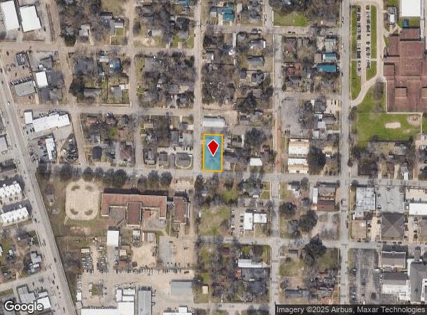 420 W Lewis St, Conroe, TX Parcel Map