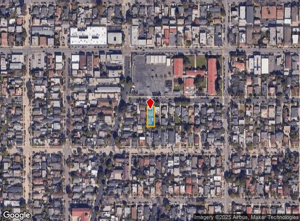  4018 E Vermont St, Long Beach, CA Parcel Map