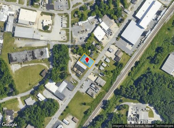  2348 W English Rd, High Point, NC Parcel Map