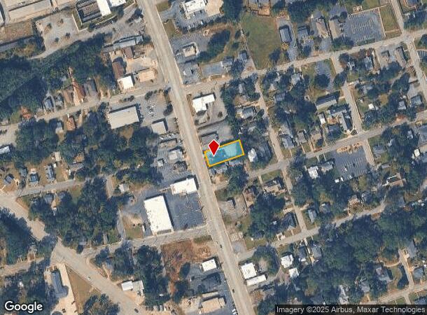  1502 N Main St, Anderson, SC Parcel Map