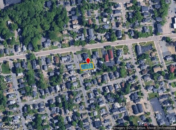  14 Brett St, Brockton, MA Parcel Map