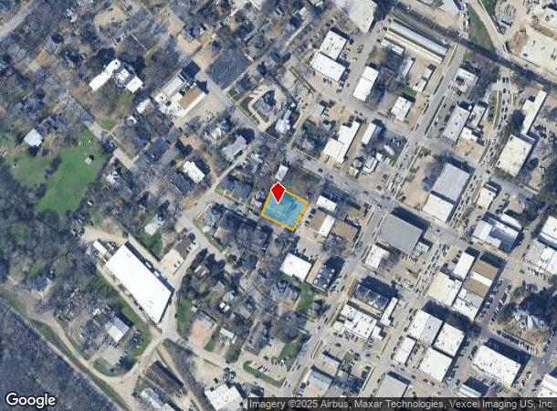 410 W Franklin St, Waxahachie, TX Parcel Map