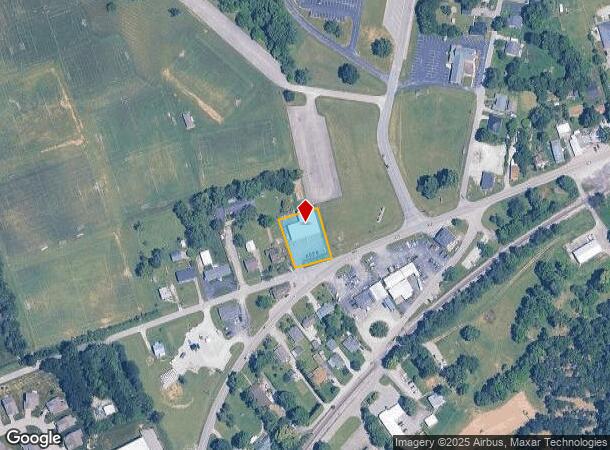 3419 Cedar Point Rd, La Grange, KY Parcel Map