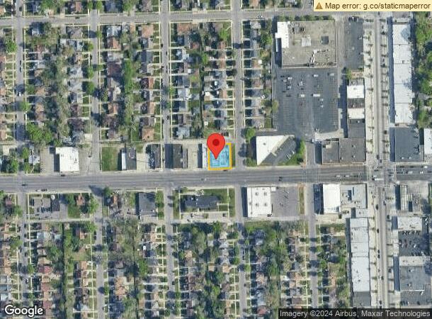  7100-7114 W 7 Mile Rd, Detroit, MI Parcel Map