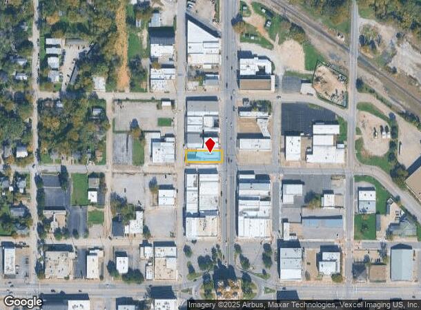 203 N Main St, Weatherford, TX Parcel Map