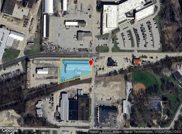  856 Clark Ave, Ashland, OH Parcel Map