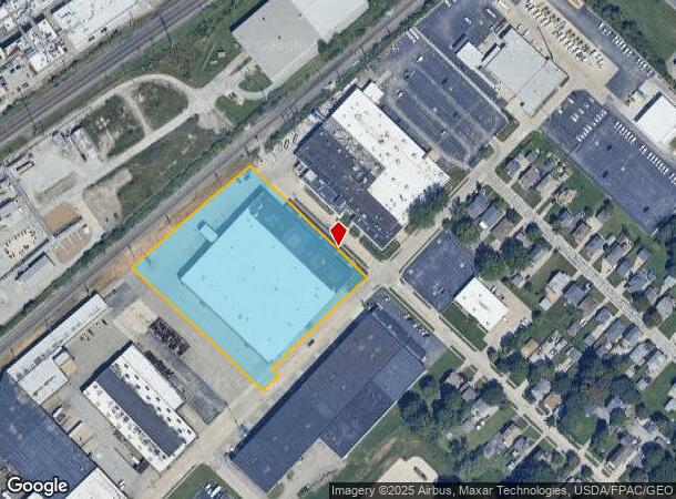 1350 Rockefeller Rd, Wickliffe, OH Parcel Map