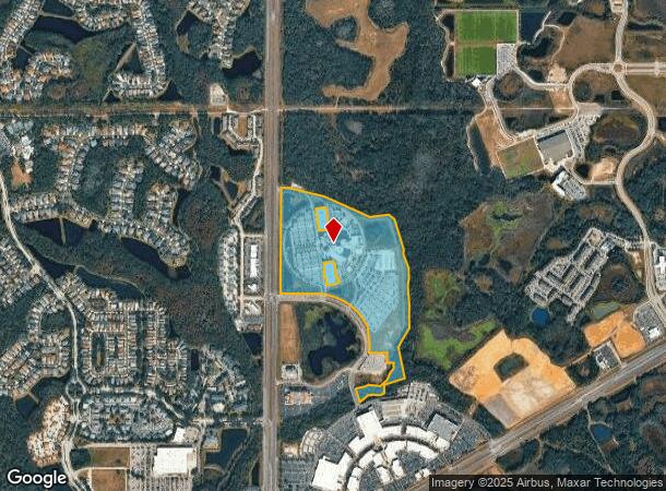  2600 Bruce B Downs Blvd, Wesley Chapel, FL Parcel Map