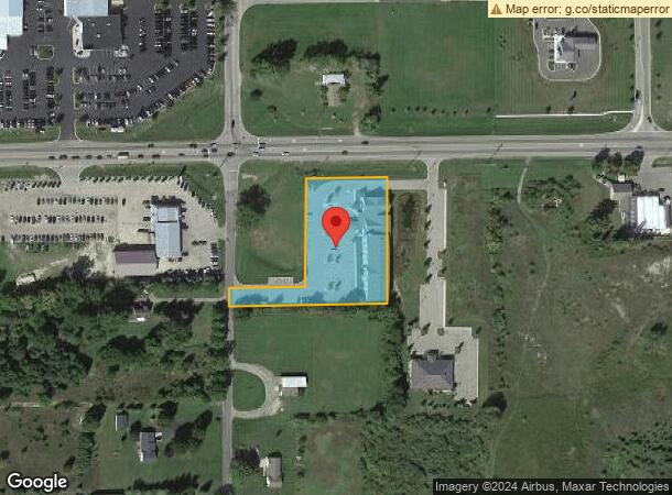  2525 W Washington St, Greenville, MI Parcel Map