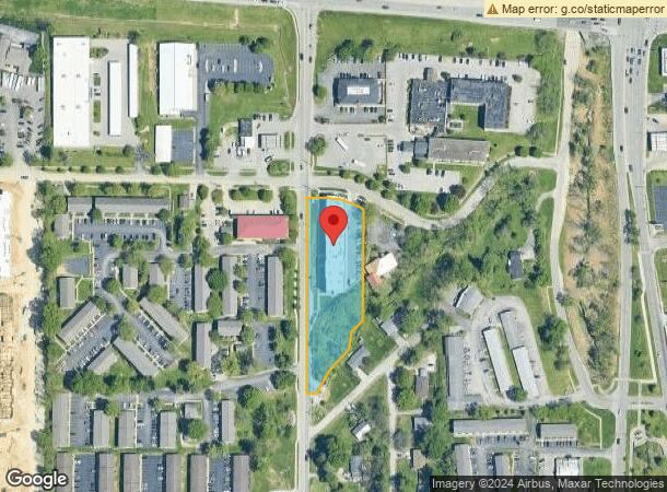  1610 N Kinser Pike, Bloomington, IN Parcel Map