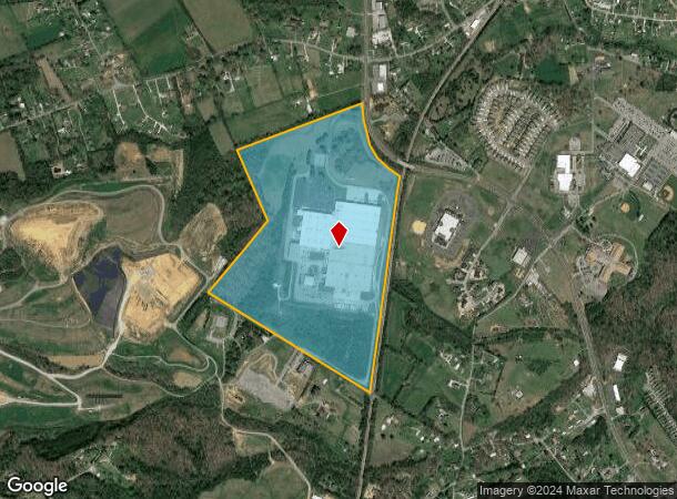  1427 William Blount Dr, Maryville, TN Parcel Map