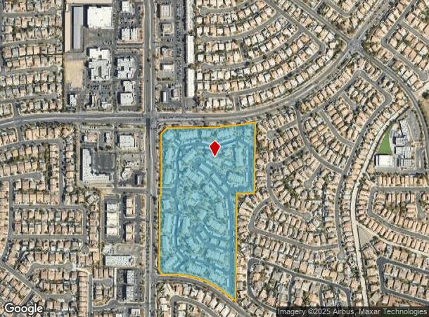  11000 S Eastern Ave, Henderson, NV Parcel Map