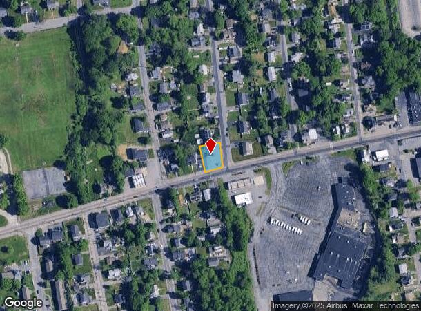  554 Centre St, Brockton, MA Parcel Map