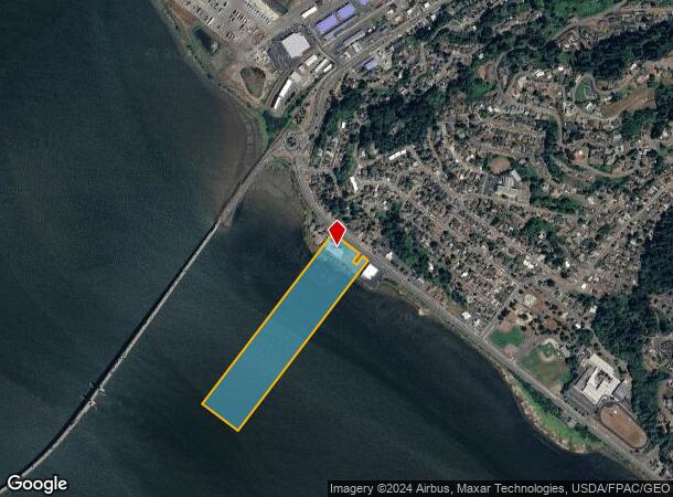  668 W Marine Dr, Astoria, OR Parcel Map