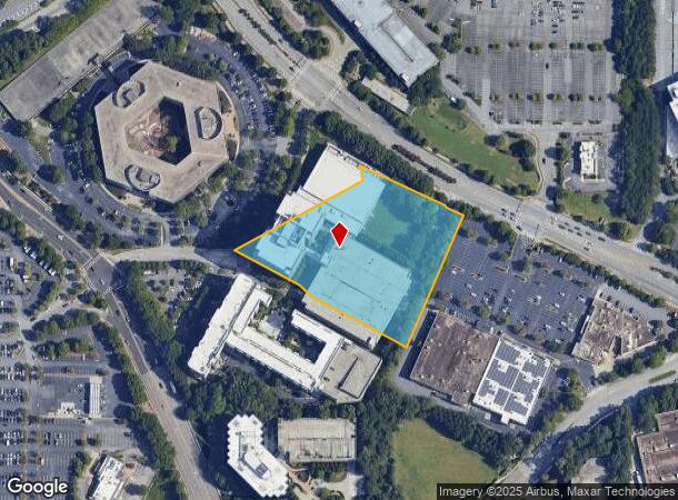 1155 Perimeter Ctr, Atlanta, GA Parcel Map