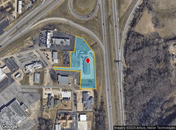  3131 Cloverleaf St, Van Buren, AR Parcel Map