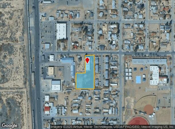 221 Poplar St, Anthony, TX Parcel Map