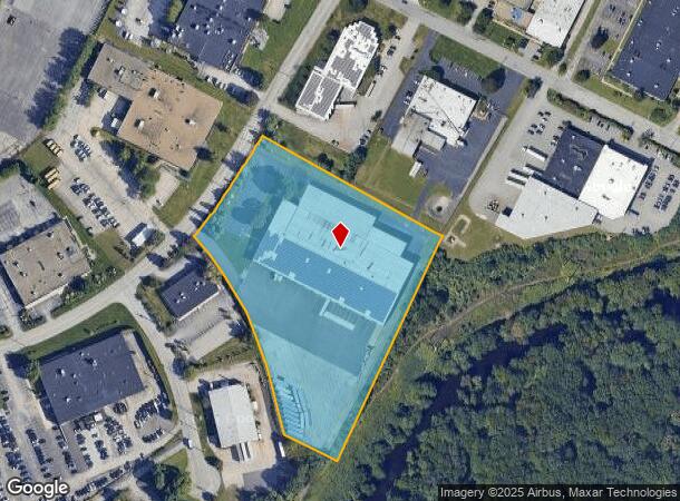 45 Sharpe Dr, Cranston, RI Parcel Map