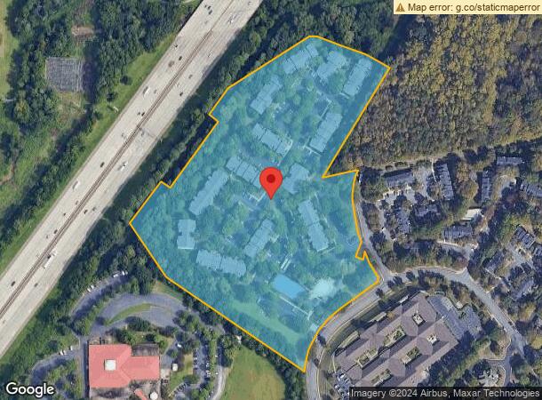  9201 Glenwater Dr, Charlotte, NC Parcel Map