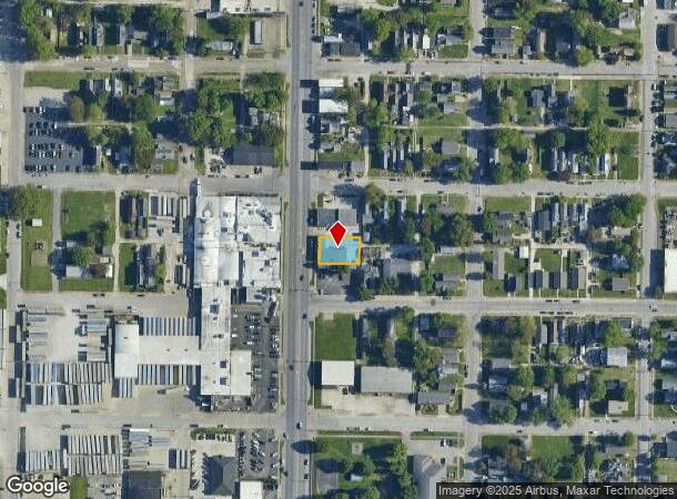  511 N Fulton Ave, Evansville, IN Parcel Map