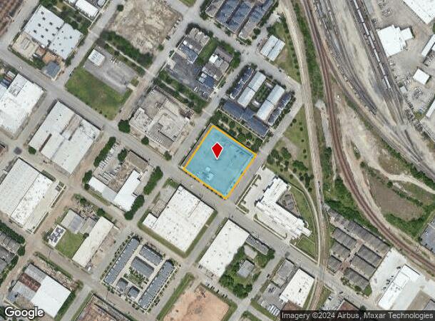  2929 Mckinney St, Houston, TX Parcel Map