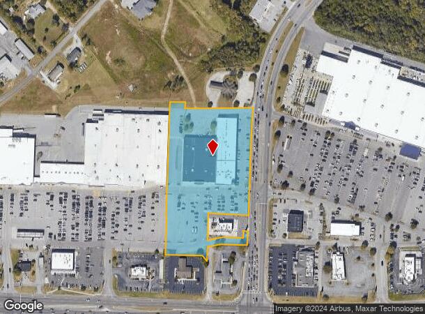  6636 Clinton Hwy, Knoxville, TN Parcel Map