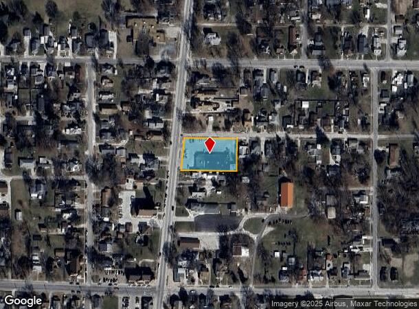  242 N Main St, White Hall, IL Parcel Map