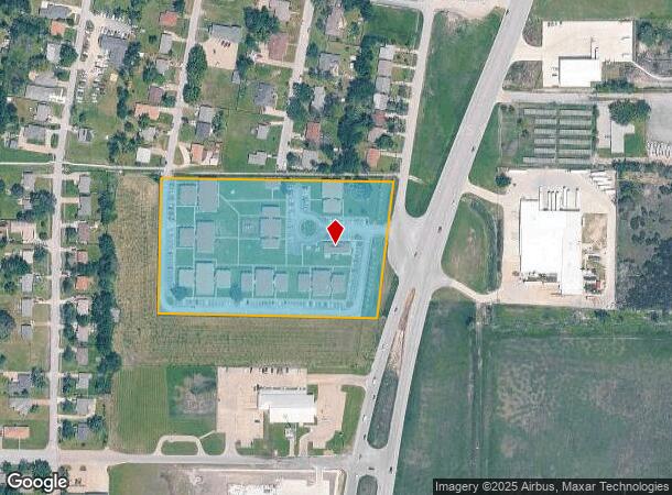 1300 S Adelaide St, Terrell, TX Parcel Map