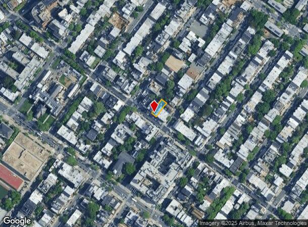  283 Evergreen Ave, Brooklyn, NY Parcel Map