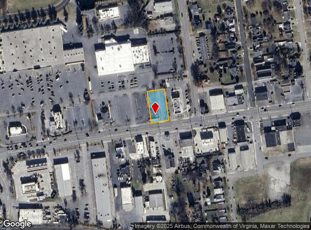  1205 W Main St, Salem, VA Parcel Map