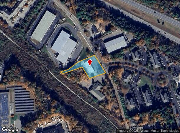 843 Upper Union St, Franklin, MA Parcel Map