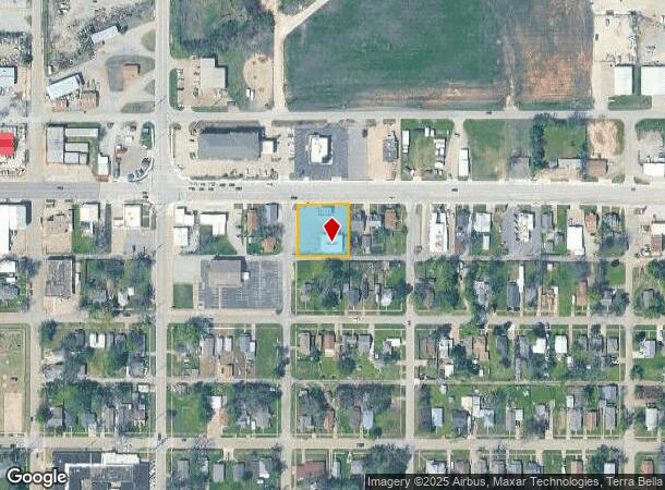 609 E Main St, Cushing, OK Parcel Map