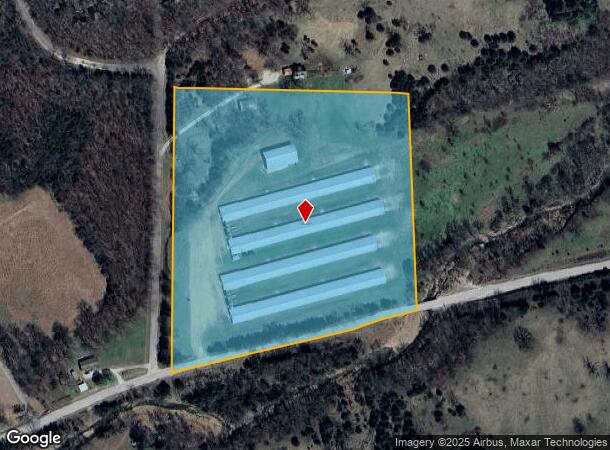 11724 Brubaker Rd, West Fork, AR Parcel Map