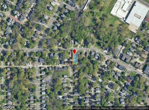  77 Gale St, Akron, OH Parcel Map