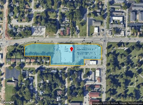 444 W Grand St, Springfield, MO Parcel Map