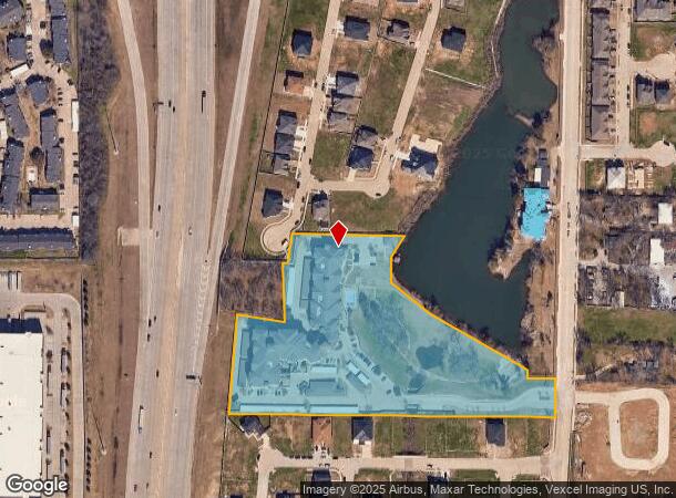 1525 Hard Rock Rd, Irving, TX Parcel Map
