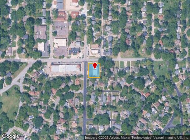 1250 Sw Oakley Ave, Topeka, KS Parcel Map