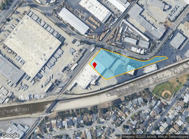 13502 Hamburger Ln, Baldwin Park, CA Parcel Map