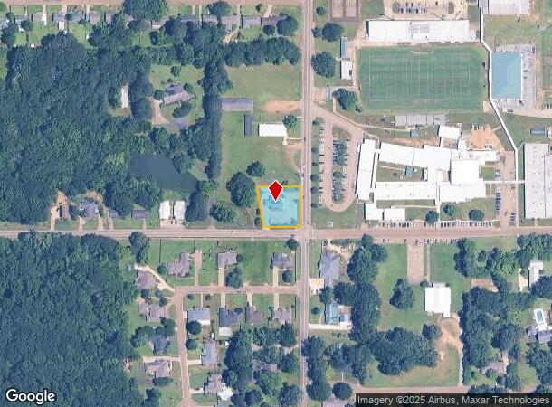 3229 E Church Hill Rd, West Point, MS Parcel Map