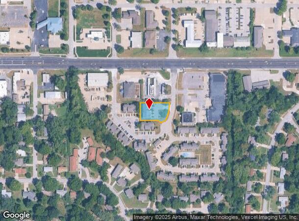 621 Gateway Ct, Lawrence, KS Parcel Map