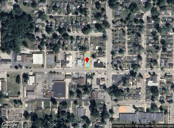  1818 W Main St, Richmond, IN Parcel Map