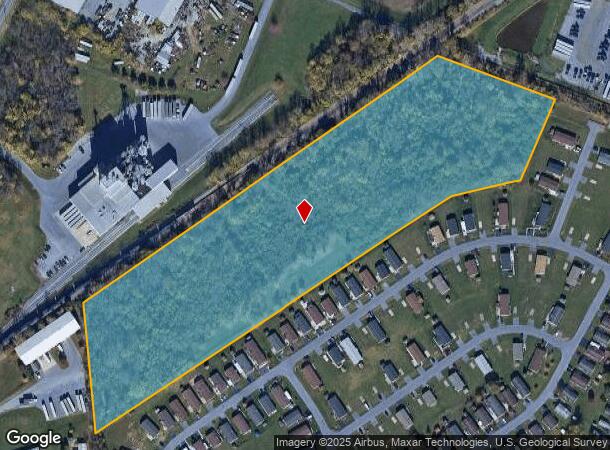  Nursery Rd, Hagerstown, MD Parcel Map