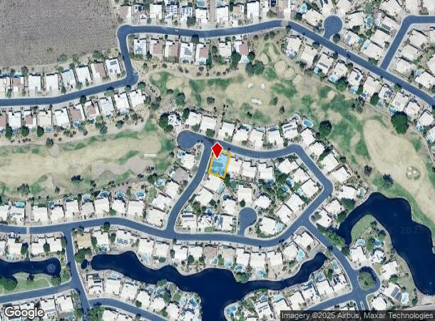 6121 W Foothill Dr, Glendale, AZ Parcel Map