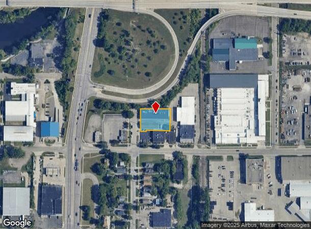  923 Beech St, Lansing, MI Parcel Map