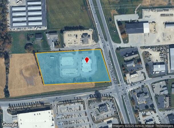  2490 N Morton St, Franklin, IN Parcel Map