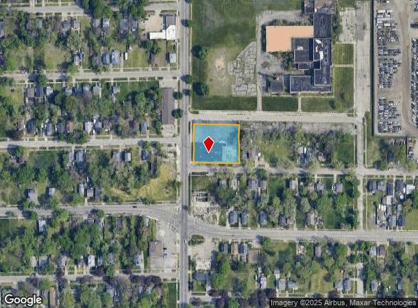  3102 N Franklin Ave, Flint, MI Parcel Map