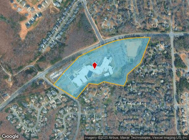 1145 Pineville Matthews Rd, Matthews, NC Parcel Map