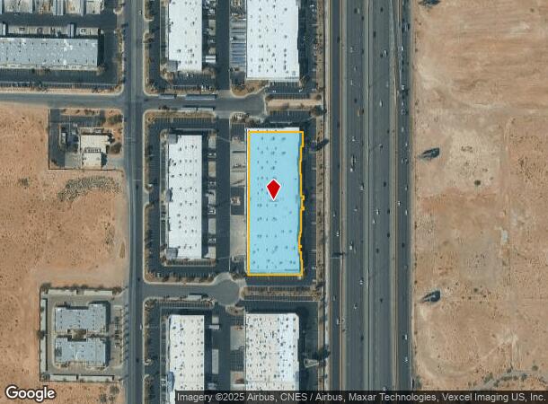 7570 Dean Martin Dr, Las Vegas, NV Parcel Map