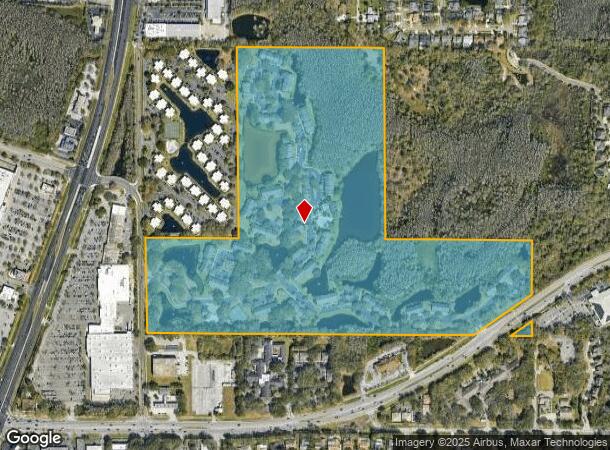  3450 Palencia Dr, Tampa, FL Parcel Map